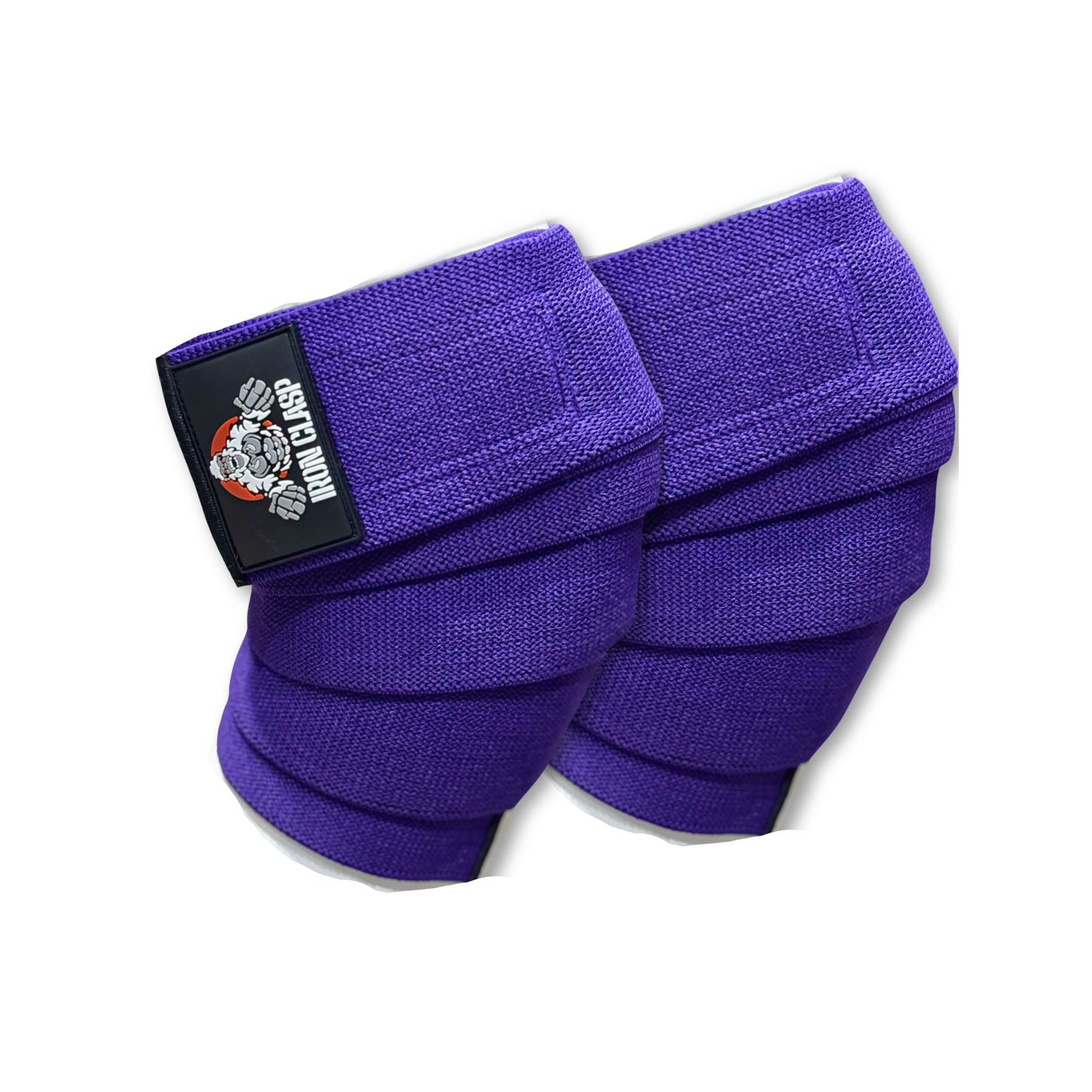 Heavy Duty Weightlifting Knee Wraps 78-Inches