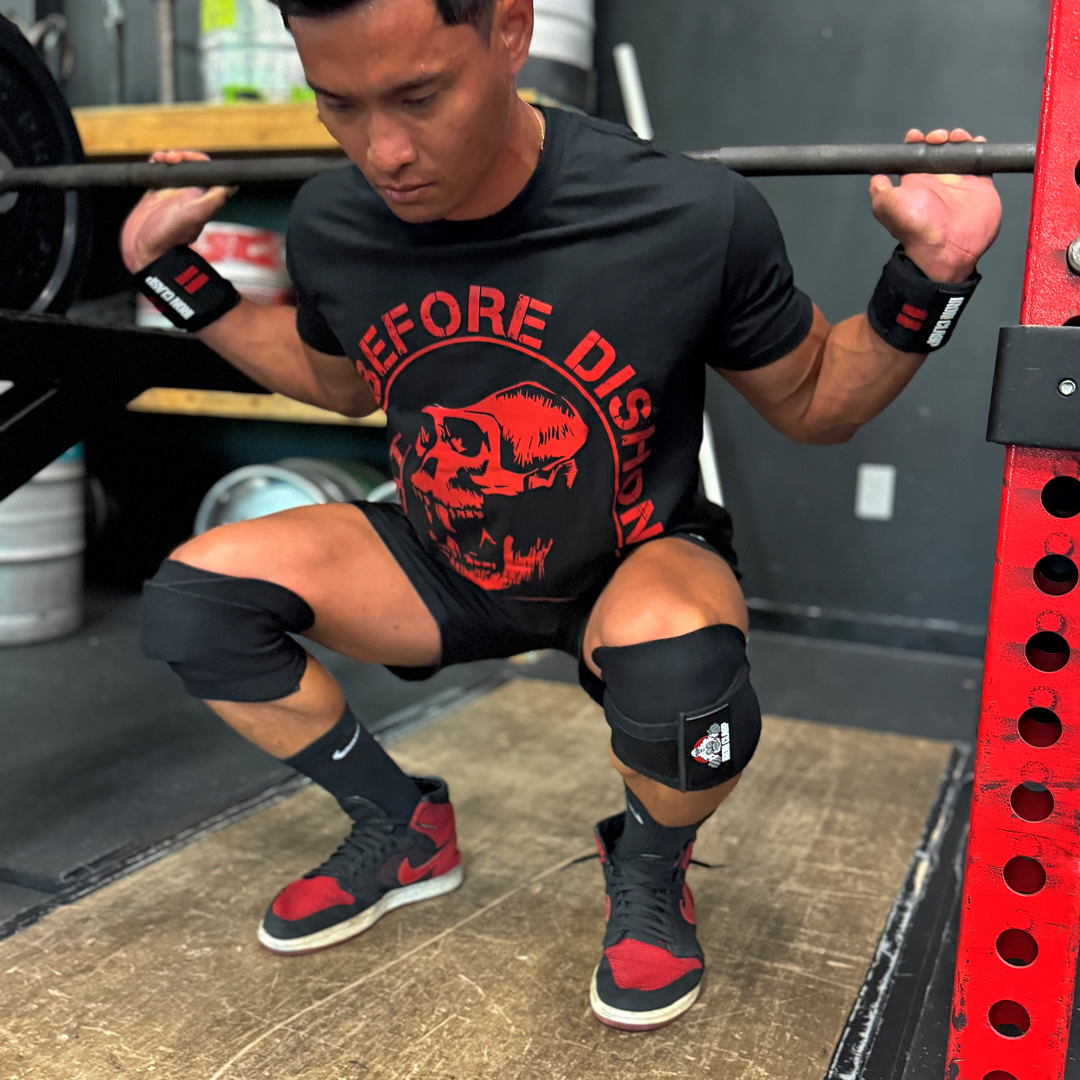 Heavy Duty Weightlifting Knee Wraps 78-Inches