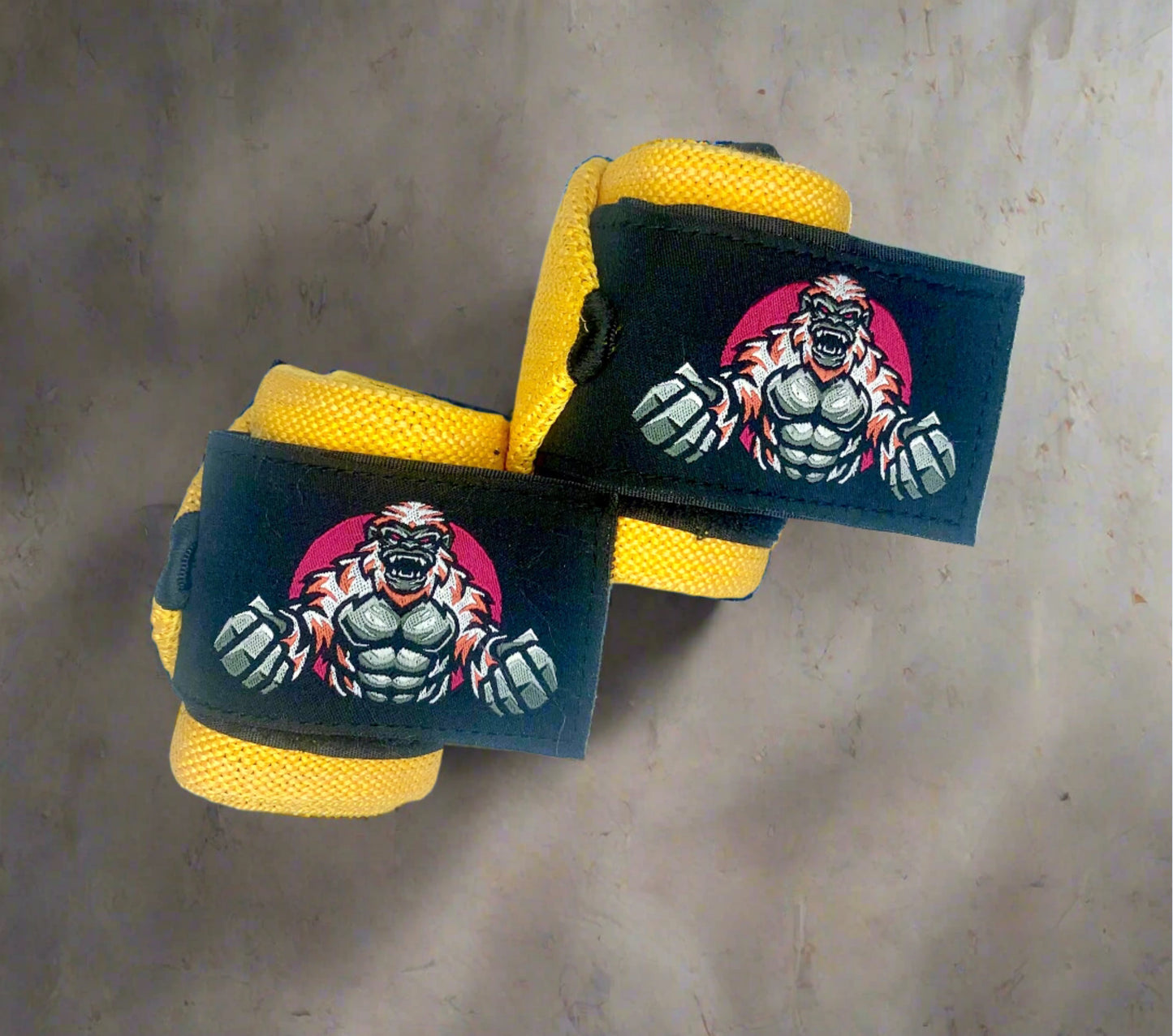 Super Heavy Duty Wrist Wraps (21") | Gold