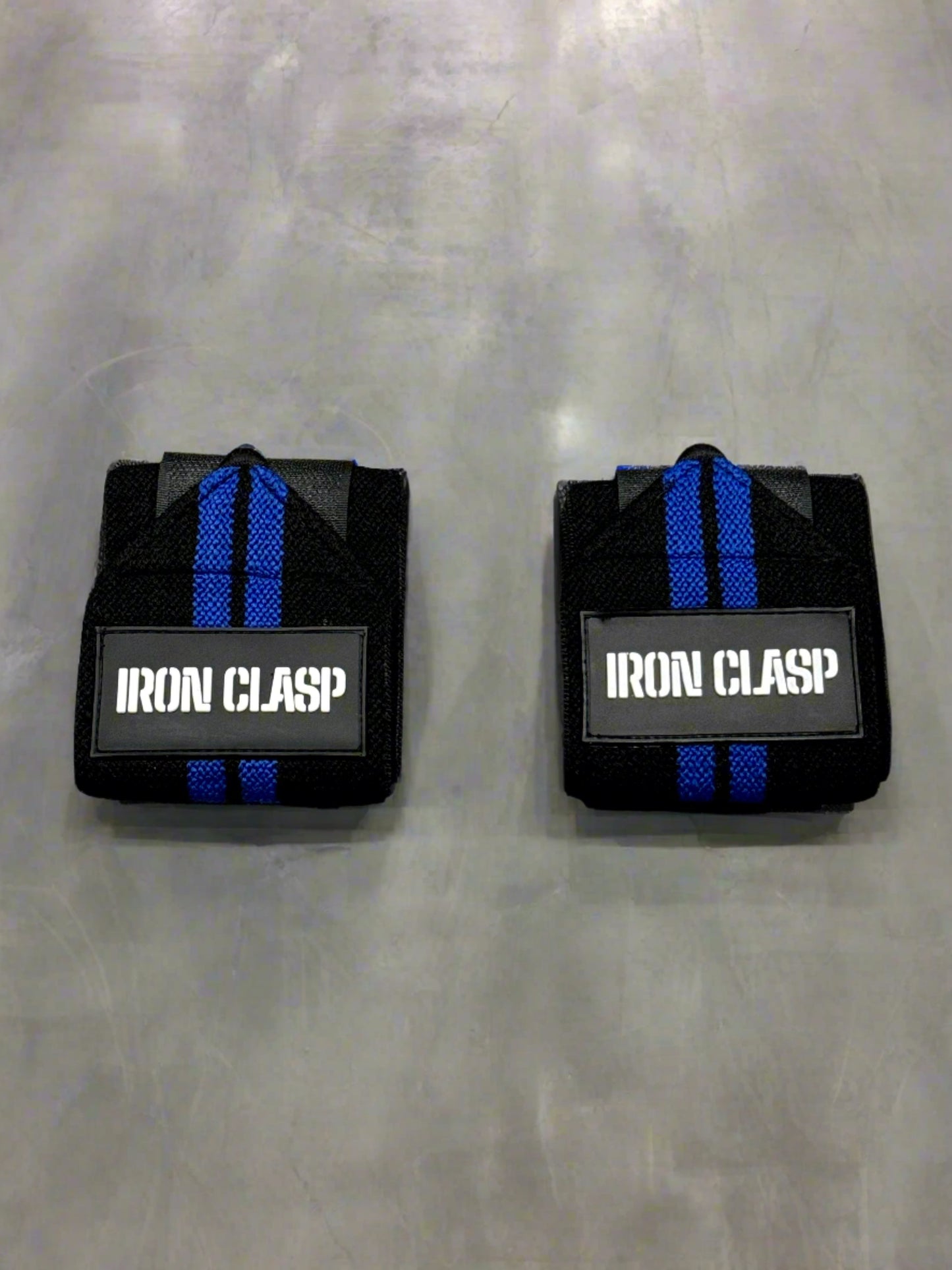 Thumbless Heavy Duty Wrist Wraps (21") | Midnight Blue/Black