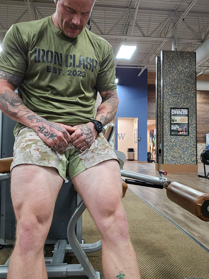 Army Green Dry Fit T-Shirts