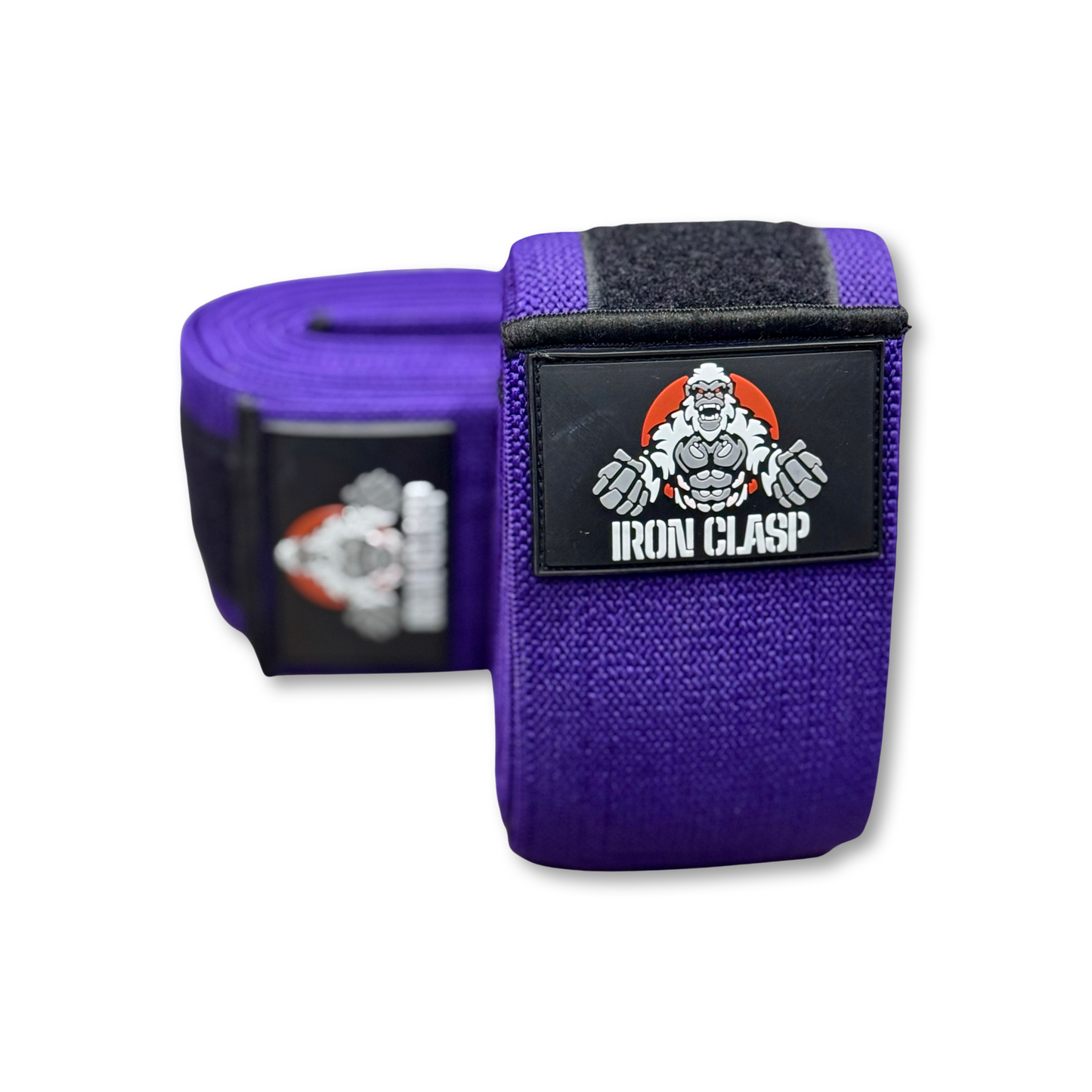Heavy Duty Weightlifting Knee Wraps 78-Inches