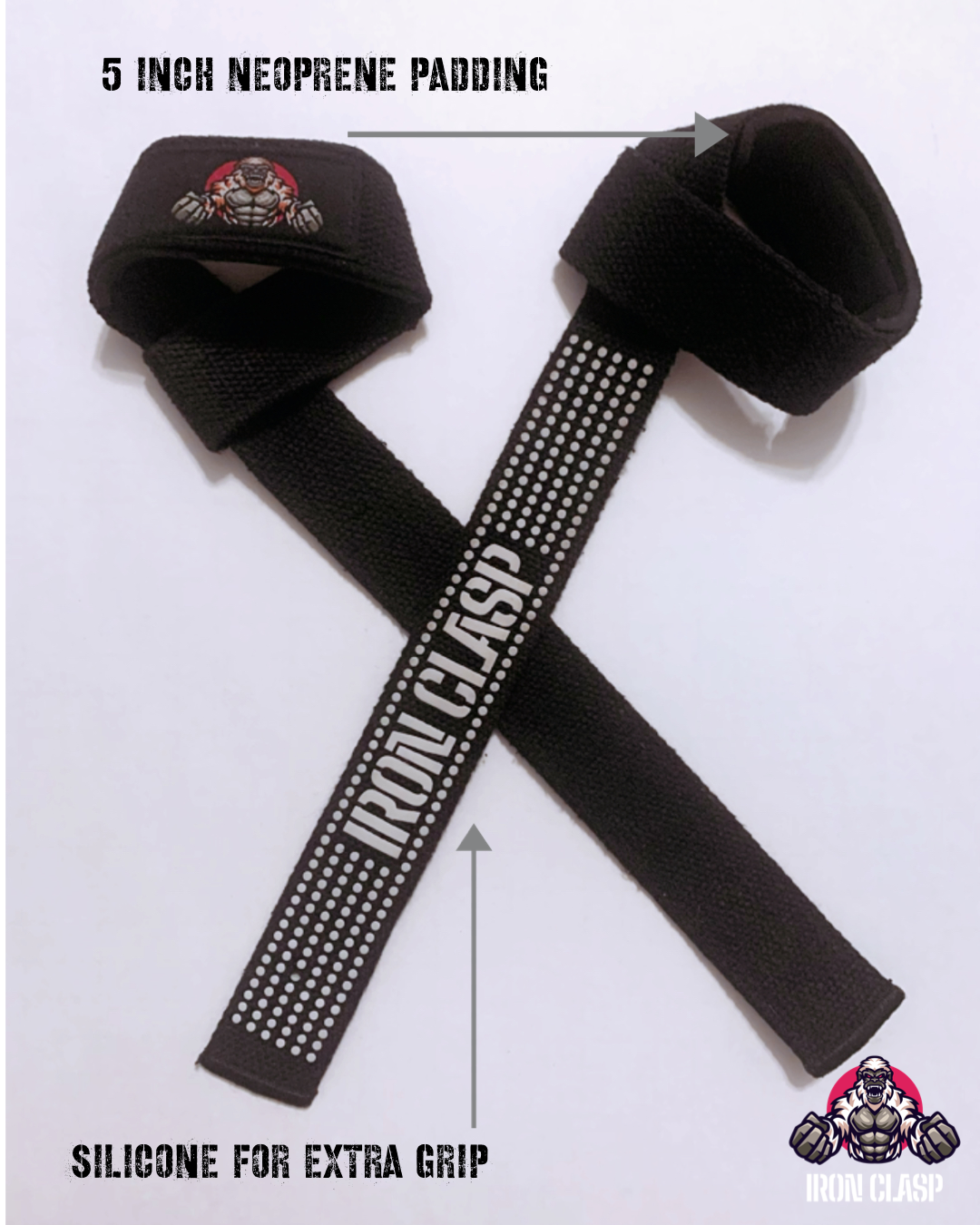 Lifting Straps | Premium Silicone Grips