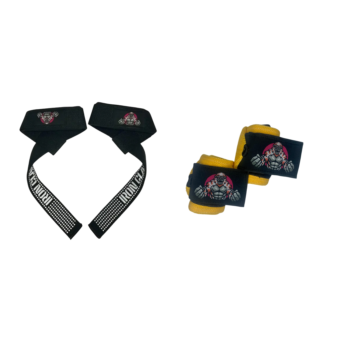 Wrist Wraps & Lifting Straps Bundle