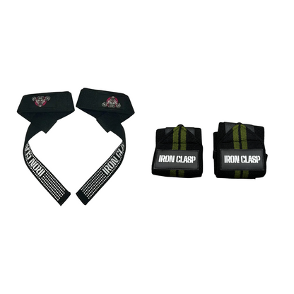 Wrist Wraps & Lifting Straps Bundle