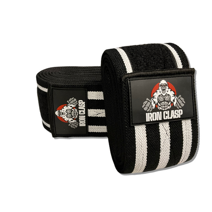Heavy Duty Weightlifting Knee Wraps 78-Inches