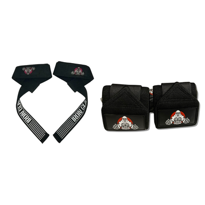 Wrist Wraps & Lifting Straps Bundle