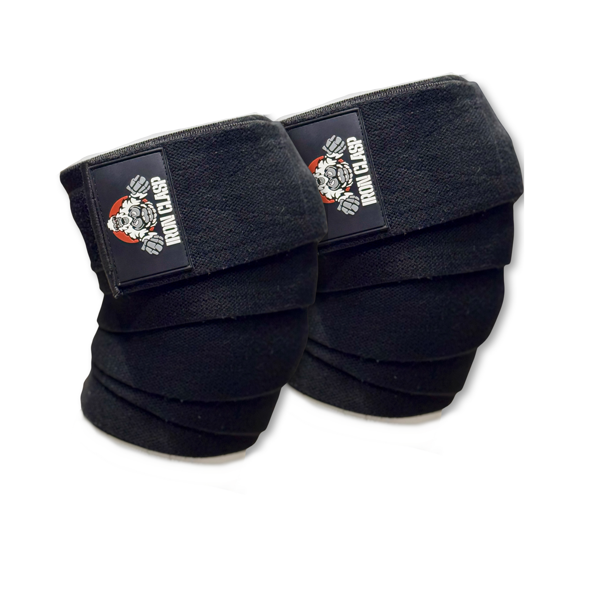 Heavy Duty Weightlifting Knee Wraps 78-Inches – IRON CLASP FITNESS