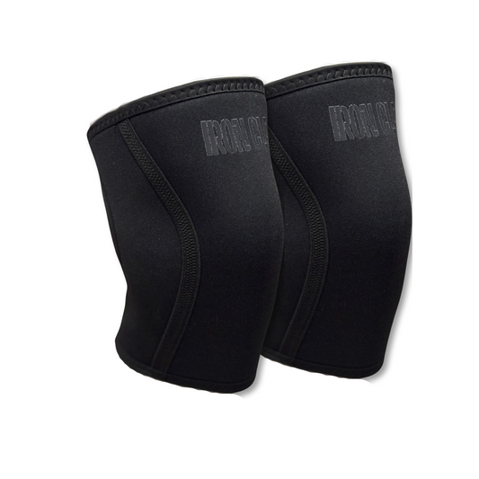 Premium 7MM Knee Sleeves | All Black