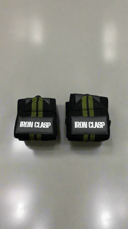 Thumbless Heavy Duty Wrist Wraps (21") | Army Green